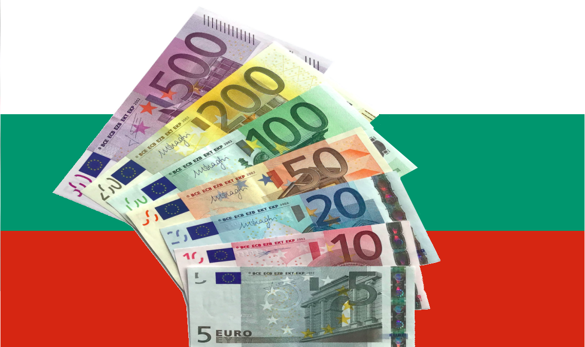 Euro currency in Bulgaria